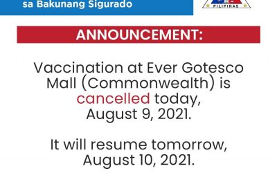 VACCINATION AT EVER GOTESCO MALL